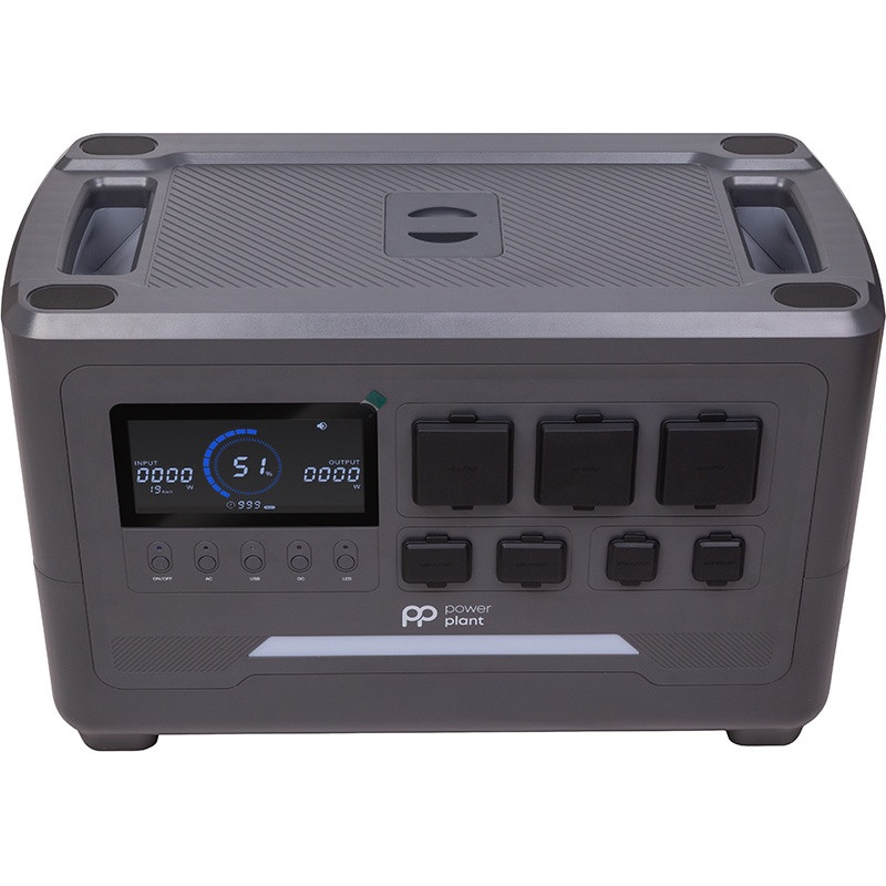 Зарядна станція PowerPlant G24 Pro 2048Wh, 2400W (PB931545)