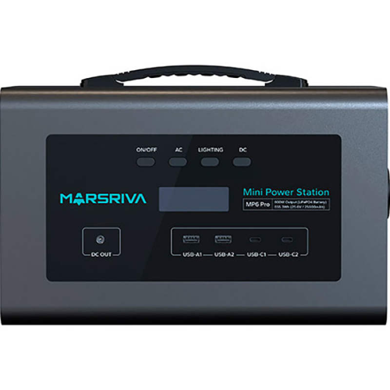 Зарядна станція Marsriva MP6 Pro 600W 627Wh (MP6ProV2_MARSRIVA)