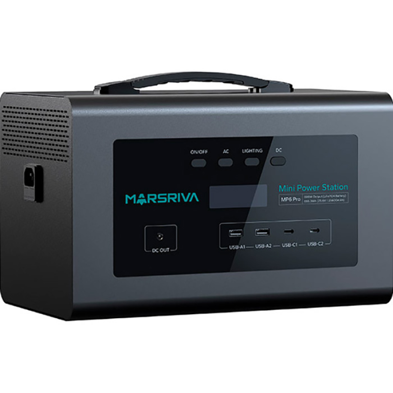 Зарядна станція Marsriva MP6 Pro 600W 627Wh (MP6ProV2_MARSRIVA)