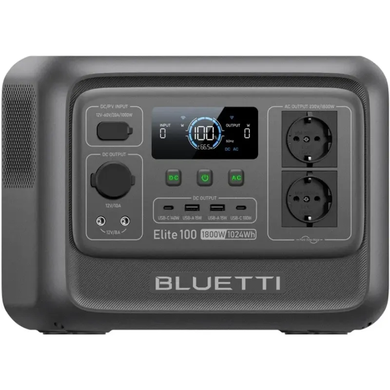 Зарядная станция BLUETTI Elite 100 V2 (P-EL100V2-EU-GY-BL-010)