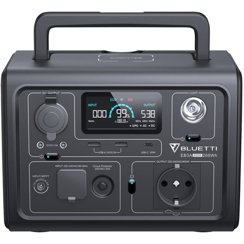 BLUETTI EB3A Portable Power Station (PB930784)