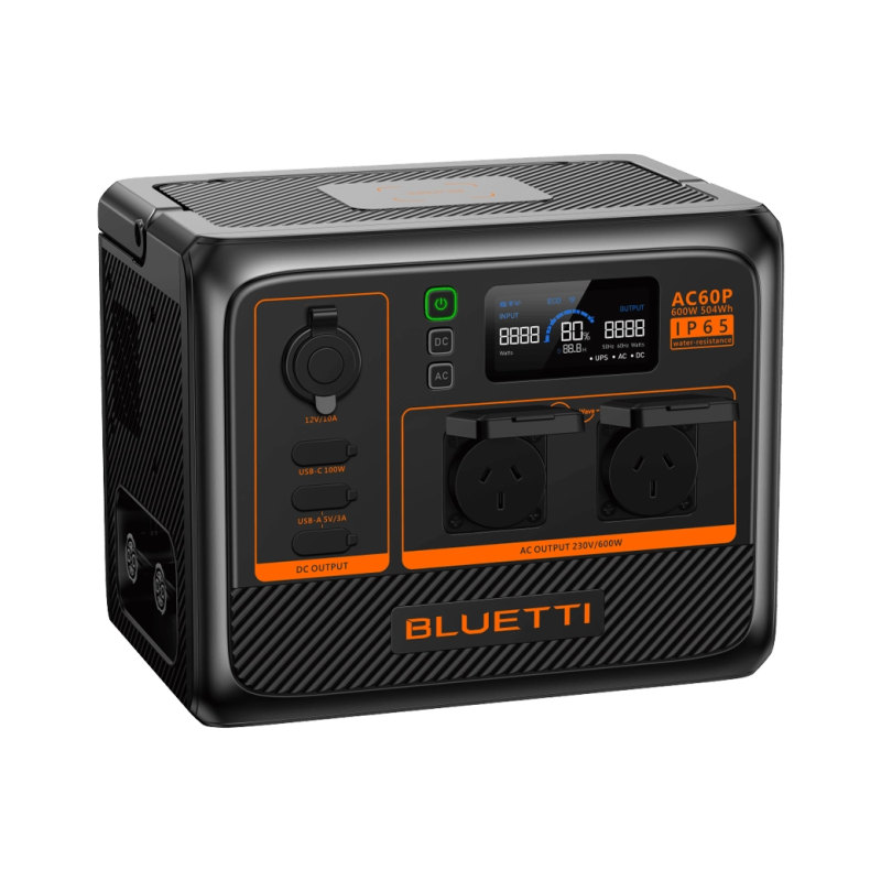 BLUETTI AC60P 504Wh 600W