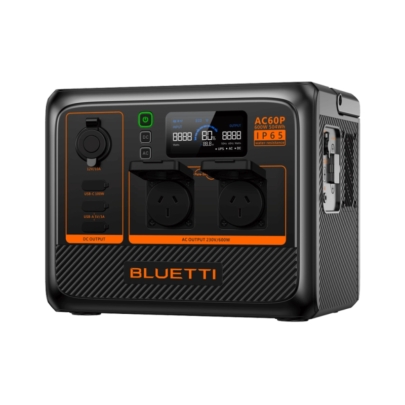 BLUETTI AC60P 504Wh 600W