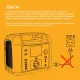 Зарядна станція Aferiy AF-P210 2400W 2048Wh (Aferiy AF-P210)