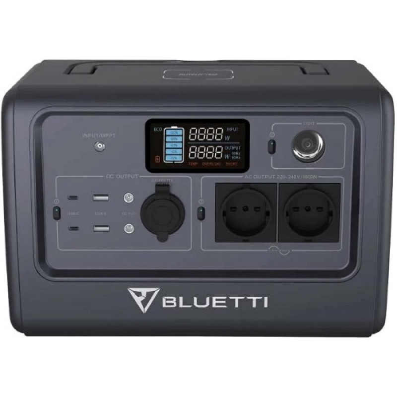 BLUETTI PowerOak EB70 Portable Power Station 1000W 716Wh (PB930692)