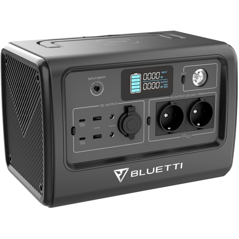 BLUETTI PowerOak EB70 Portable Power Station 1000W 716Wh (PB930692)