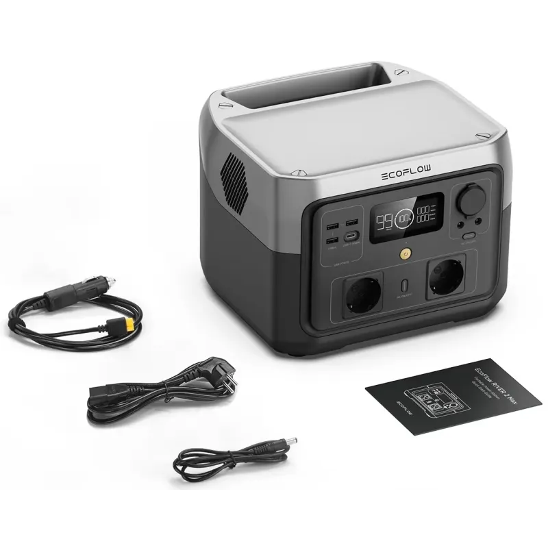 Зарядная станция EcoFlow RIVER 2 Max (ZMR610-B-EU)
