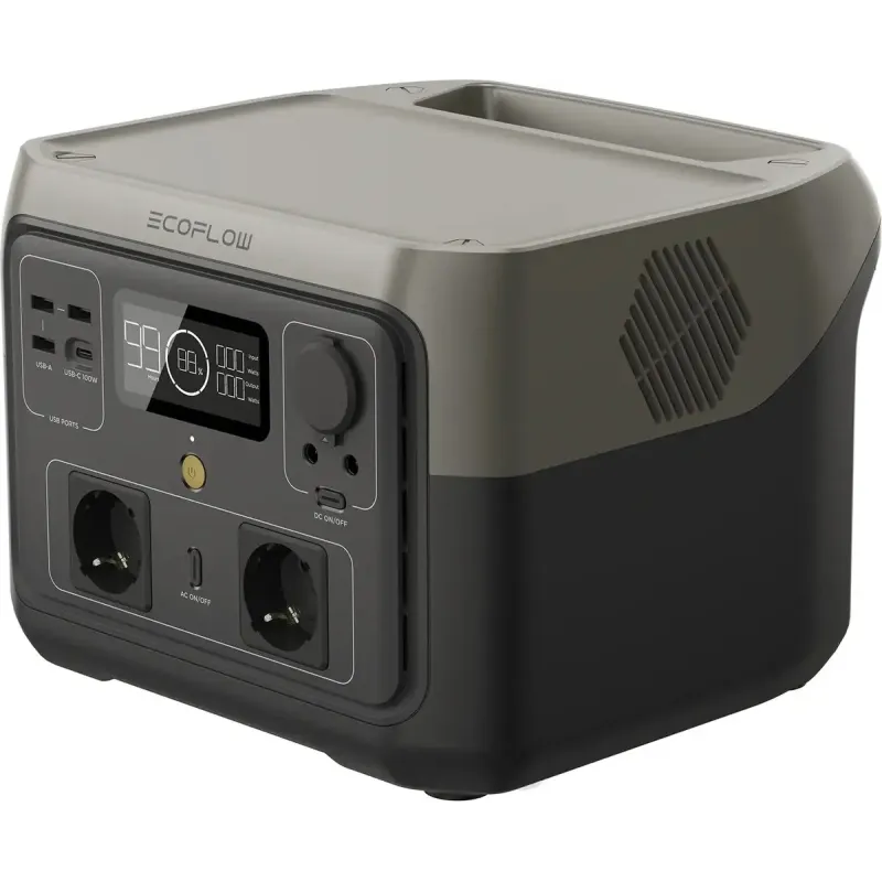 Зарядная станция EcoFlow RIVER 2 Max (ZMR610-B-EU)