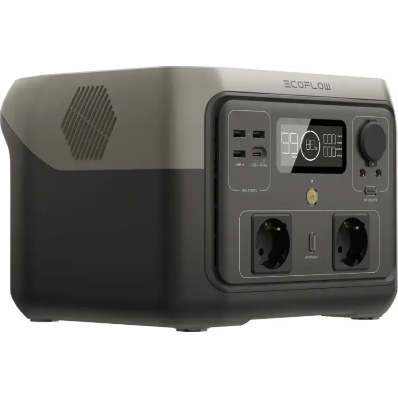 Зарядная станция EcoFlow RIVER 2 Max (ZMR610-B-EU)