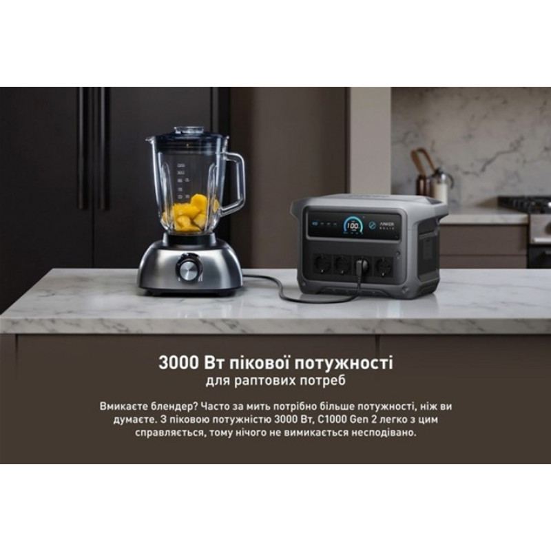 Зарядна станція Anker SOLIX C1000X Gen 2 (A17633A1)