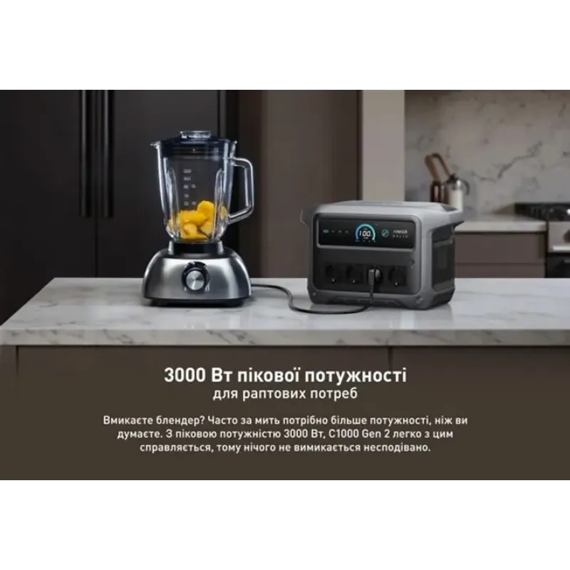Зарядная станция Anker SOLIX C1000X Gen 2 (A17633A1)
