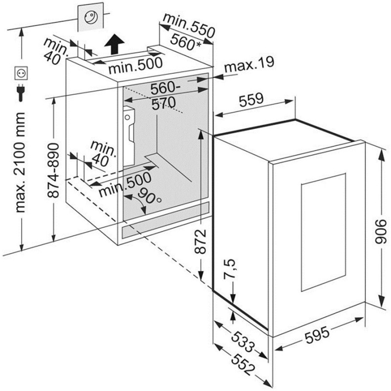 Винный шкаф Liebherr EWTgb 1683