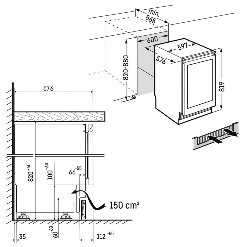 Винна шафа Liebherr UWgb 3631 VINIDOR