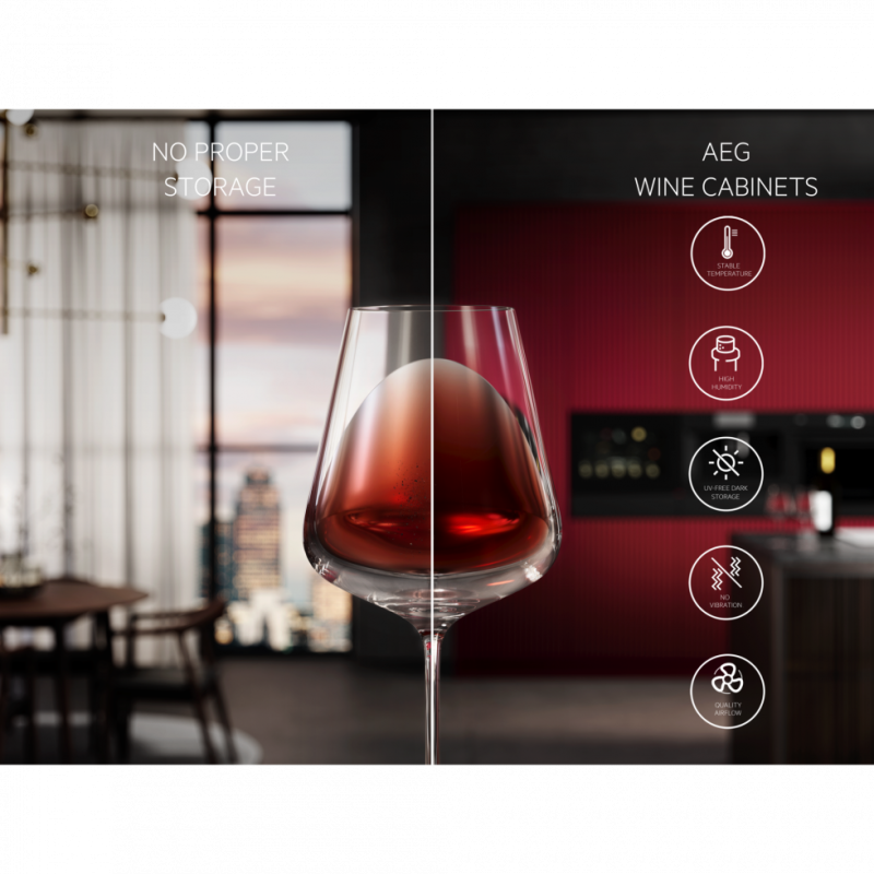 Винный шкаф AEG NKW8P21KAT