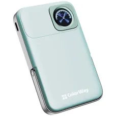Портативное зарядное устройство (павербанк) ColorWay 10000mAh 22.5W MagSafe Aquamarine (CW-PB100LPA2MT-WPDD)