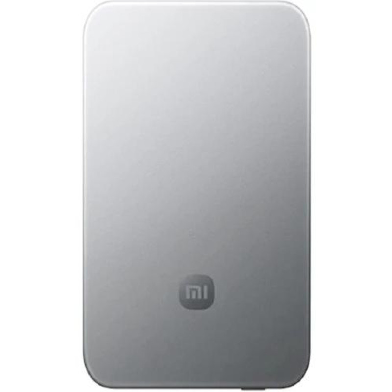 Портативное зарядное устройство (павербанк) Xiaomi Magnetic UltraThin 5000mAh 15W Silver (BHR08Z2GL)