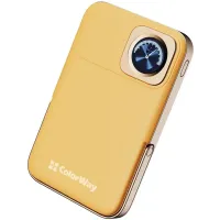 Портативное зарядное устройство (павербанк) ColorWay 10000mAh 22.5W MagSafe Amber (CW-PB100LPA2Y-WPDD)