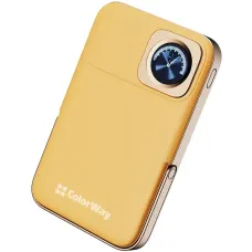 Портативное зарядное устройство (павербанк) ColorWay 10000mAh 22.5W MagSafe Amber (CW-PB100LPA2Y-WPDD)