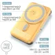 Портативний зарядний пристрій (павербанк) ColorWay 10000mAh 22.5W MagSafe Amber (CW-PB100LPA2Y-WPDD)