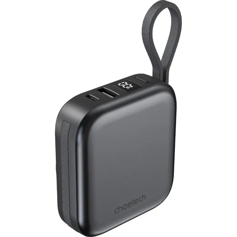 Портативное зарядное устройство (павербанк) Choetech 10000mAh Black (B697C-BKGY)