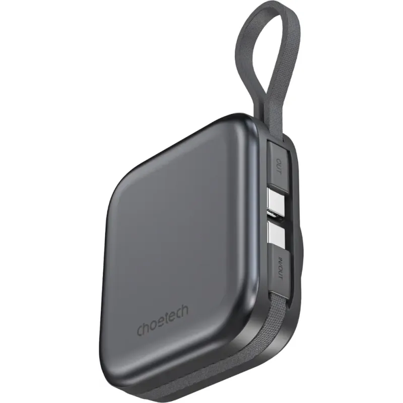 Портативное зарядное устройство (павербанк) Choetech 10000mAh Black (B697C-BKGY)