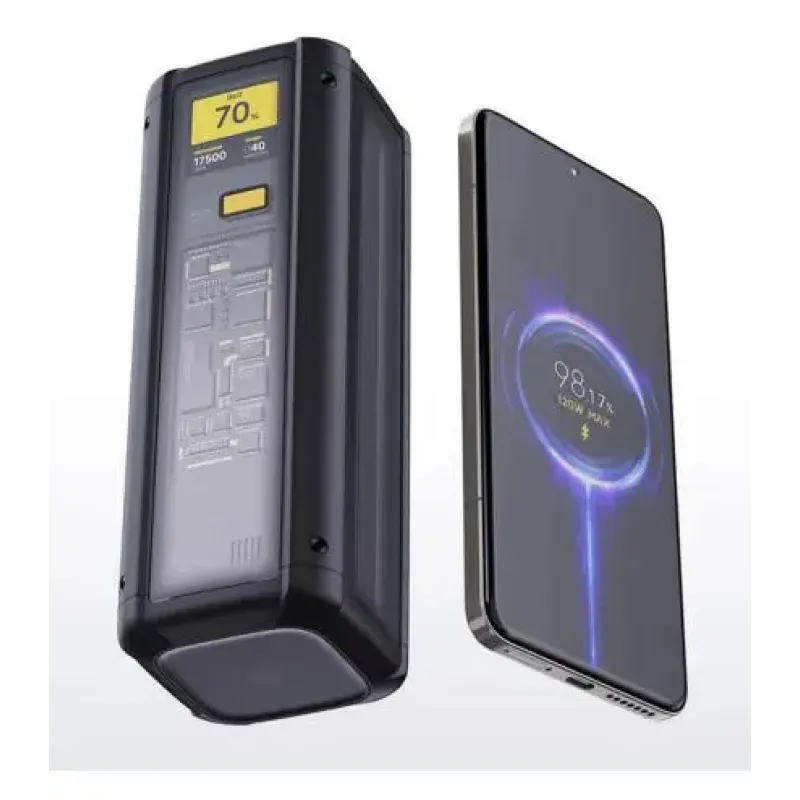 Портативное зарядное устройство (павербанк) Xiaomi HyperCharge 25000mAh 212W Black (BHR9970GL)