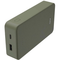 Портативний зарядний пристрій (павербанк) Hama 20000mAh 15W Green (00201716)