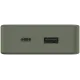 Портативное зарядное устройство (павербанк) Hama 20000mAh 15W Green (00201716)