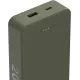 Портативное зарядное устройство (павербанк) Hama 20000mAh 15W Green (00201716)