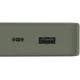 Портативное зарядное устройство (павербанк) Hama 20000mAh 15W Green (00201716)