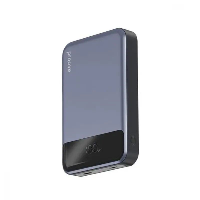 Портативний зарядний пристрій (павербанк) Proove Hoodman Magnetic 10000mAh 20W Gray (PBH120010003)