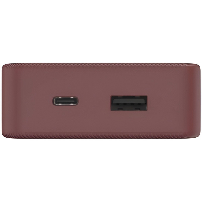 Портативное зарядное устройство (павербанк) Hama 20000mAh 15W Red (00201717)