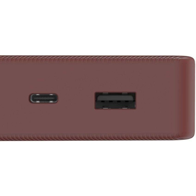 Портативное зарядное устройство (павербанк) Hama 20000mAh 15W Red (00201717)