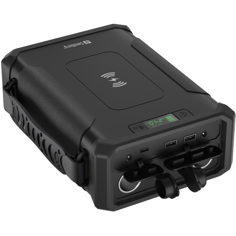 Портативний зарядний пристрій (павербанк) Sandberg Survivor 96000mAh 8-in-1 Black (420-78)