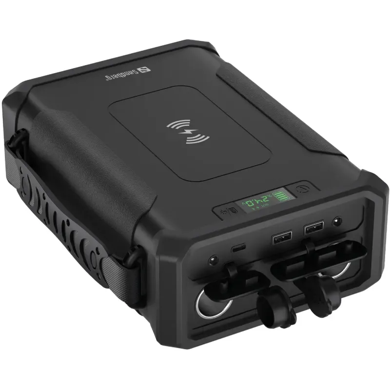 Портативное зарядное устройство (павербанк) Sandberg Survivor 96000mAh 8-in-1 Black (420-78)