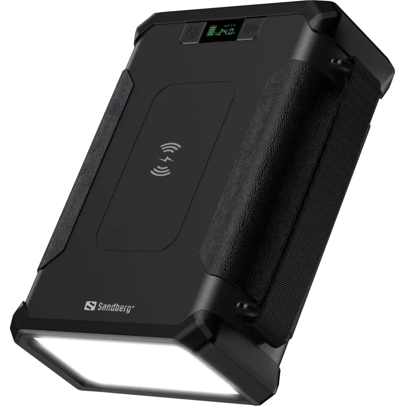 Портативное зарядное устройство (павербанк) Sandberg Survivor 96000mAh 8-in-1 Black (420-78)