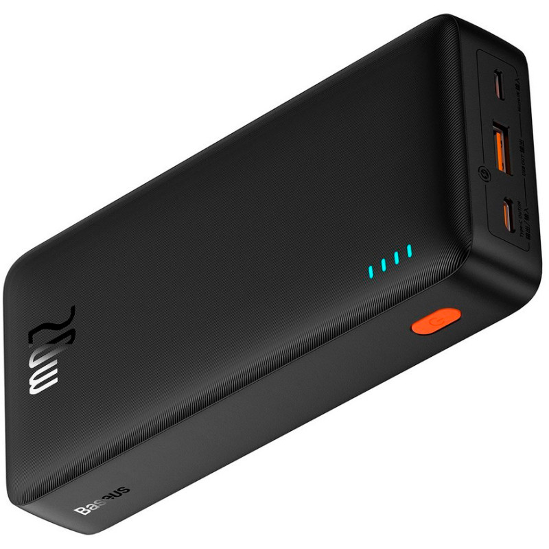 Портативний зарядний пристрій (павербанк) Baseus Airpow 20000mAh 20W Black (P10022804113-00)
