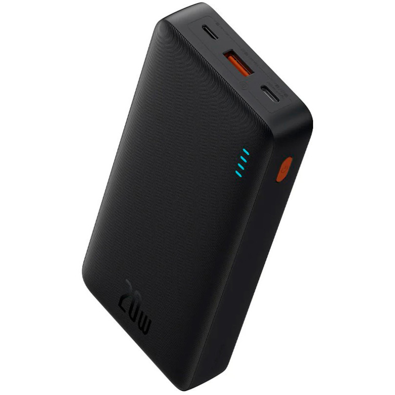 Портативний зарядний пристрій (павербанк) Baseus Airpow 20000mAh 20W Black (P10022804113-00)
