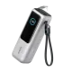 Портативний зарядний пристрій (павербанк) Anker ZOLO Power Bank 25000mAh 165W Silver (A1695H41)