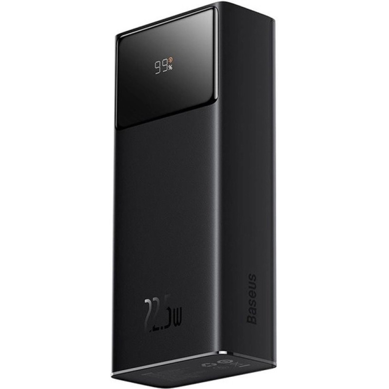 Портативний зарядний пристрій (павербанк) Baseus Star Lord Display 22.5W 30000 mAh Black (PPXJ060101/PPXJ080101)