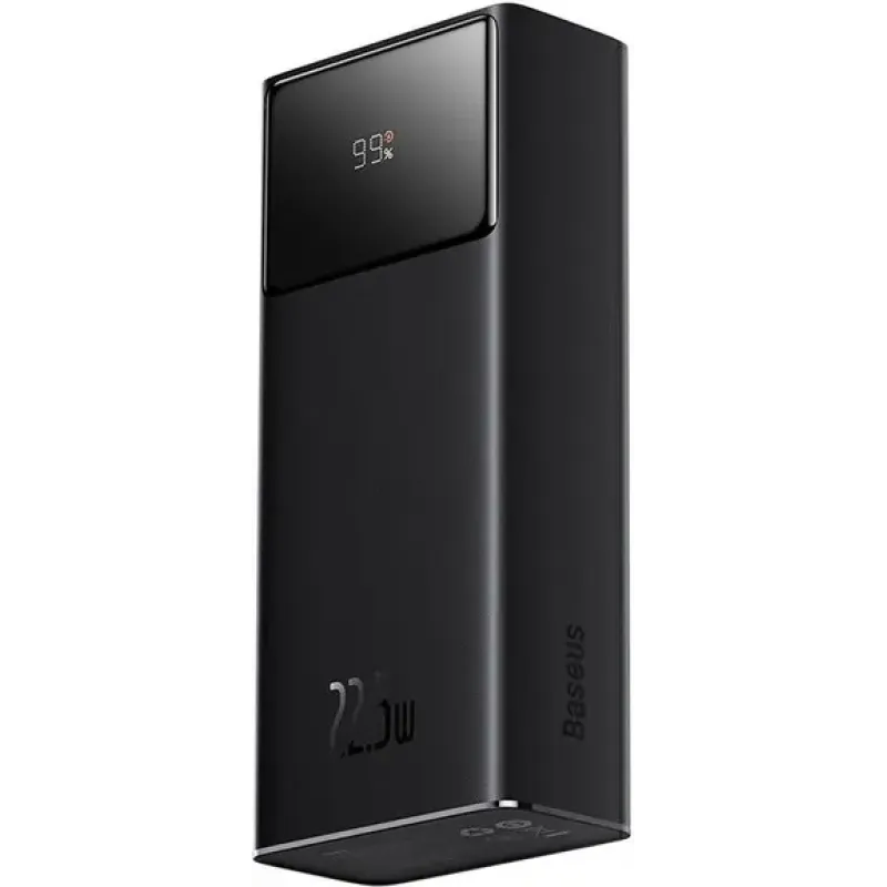 Портативное зарядное устройство (павербанк) Baseus Star Lord Display 22.5W 30000 mAh Black (PPXJ060101/PPXJ080101)