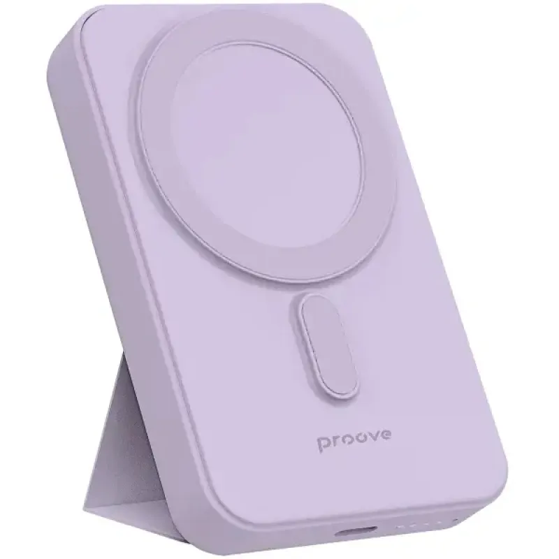 Портативний зарядний пристрій (павербанк) Proove Power Bank 10000mAh Hyperion QI 20W Purple (PBHN15020009)