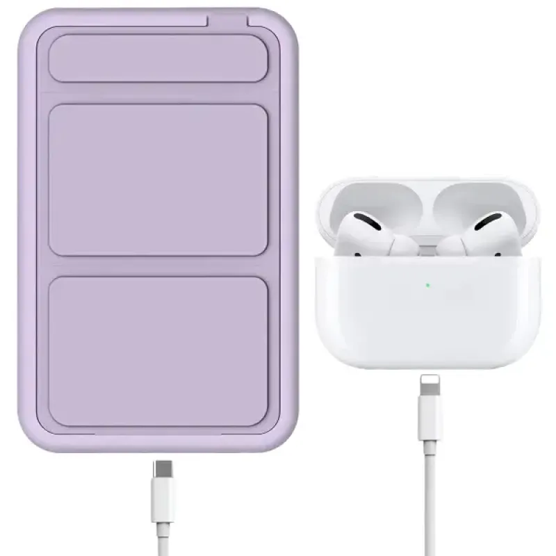 Портативний зарядний пристрій (павербанк) Proove Power Bank 10000mAh Hyperion QI 20W Purple (PBHN15020009)