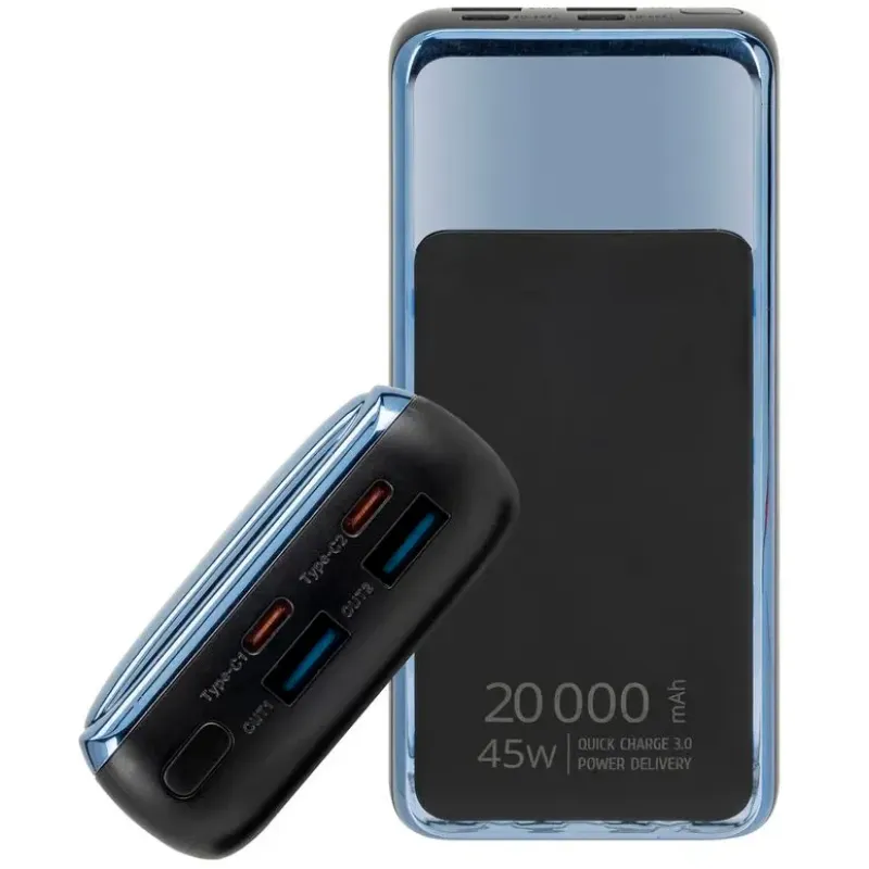 Портативний зарядний пристрій (павербанк) RIVACASE RIVAPOWER VA1075 (Black)