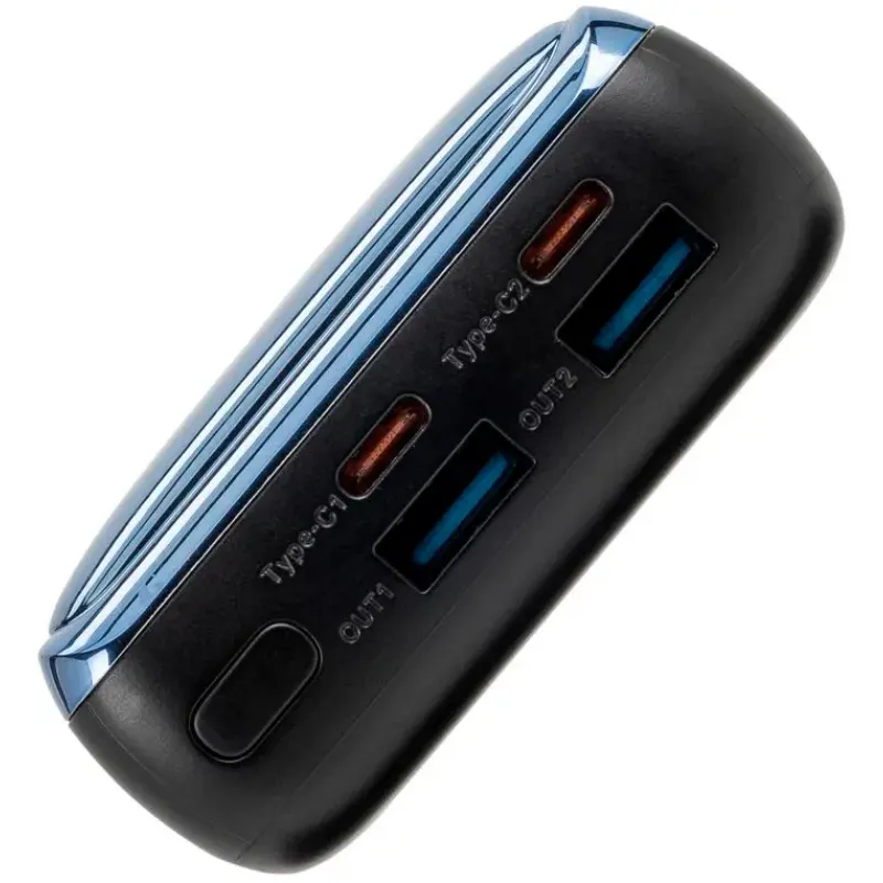 Портативний зарядний пристрій (павербанк) RIVACASE RIVAPOWER VA1075 (Black)