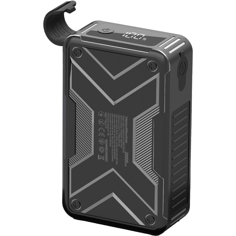 Портативний зарядний пристрій (павербанк) Sigma X-power SI20A11QLX-DC 20000mAh, 65W, DC-output 9-22V, outdoor style (4827798844014)