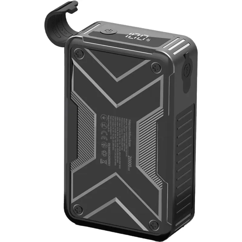 Портативное зарядное устройство (павербанк) Sigma X-power SI20A11QLX-DC 20000mAh, 65W, DC-output 9-22V, outdoor style (4827798844014)