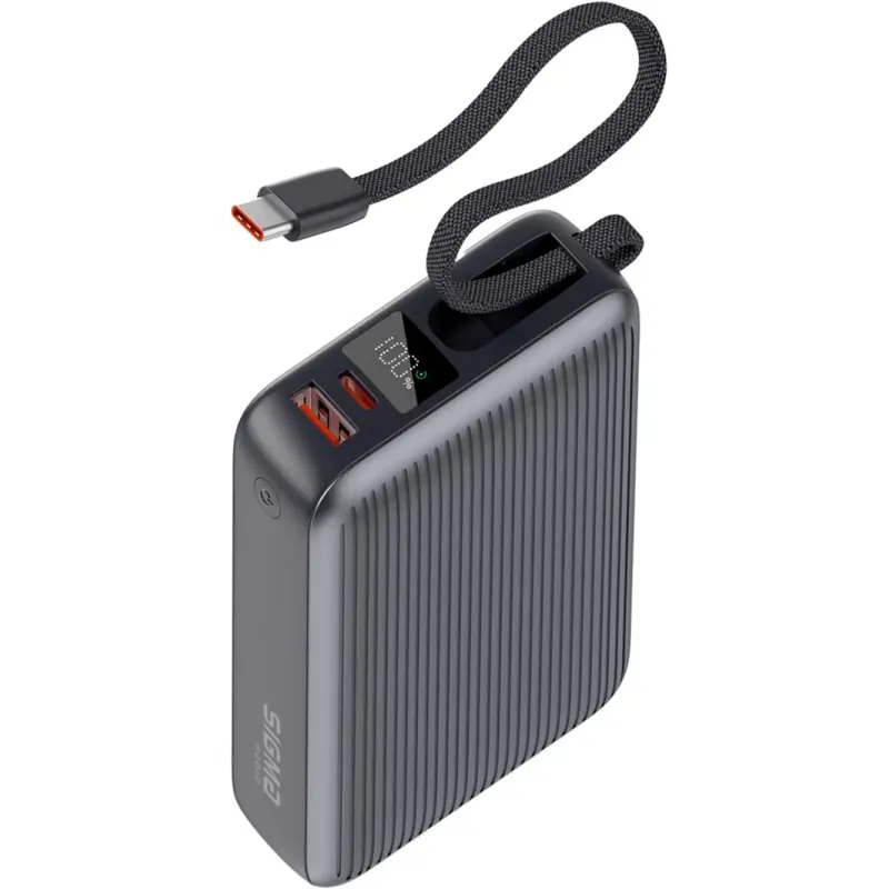 Портативное зарядное устройство (павербанк) Sigma X-power SI20A5QLX 20000mAh, 45W (4827798987612)
