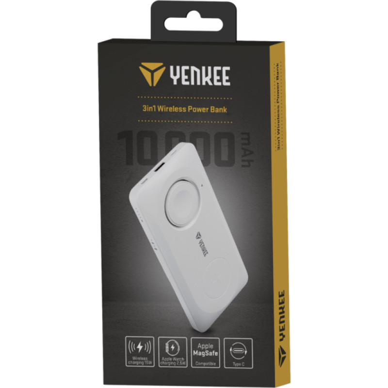YENKEE YPB 510 10000mAh 22.5W White (37000006)