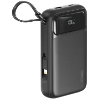 Портативное зарядное устройство (павербанк) Sigma Mobile X-power SI20A8QL-MAG 20000mAh Black (4827798434611)
